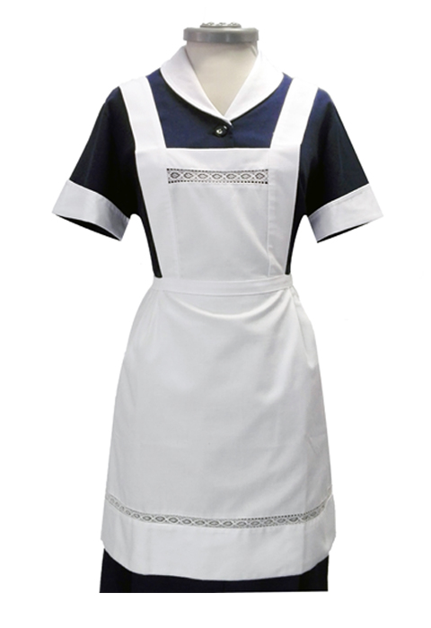 Bata y Delantal Azul Marino Tallas 3XL 4XL