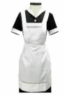 Uniforme Satén Negro Servicio Doméstico