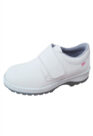 Zapato de trabajo "DIAN" antideslizante. Modelo Milan blanco